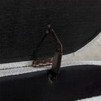 Boucle Fabric Storage Bench Bedroom Bench w/Wood Legs For Living Room