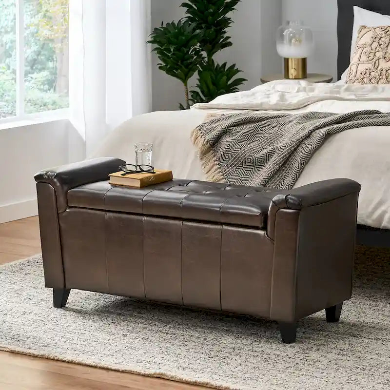 Armed Storage Bench