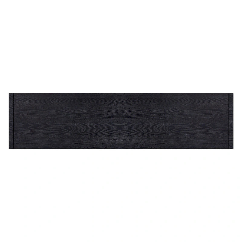 Distinctive Features of a Four-Door Cabinet Sideboard with Ash Veneer suitable for Hallway, Entryway, Living Room