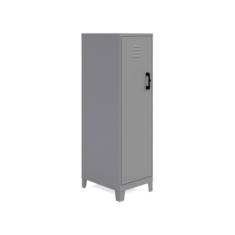 53.38H 4 Shelf Vented Door Storage Locker Cabinet