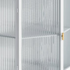 22.25 Floor Coner Cabinet with Tempered Glass Door