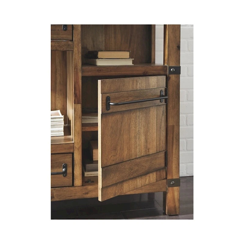 Accent Cabinet - Casual - Bronze Hardware - Light Brown