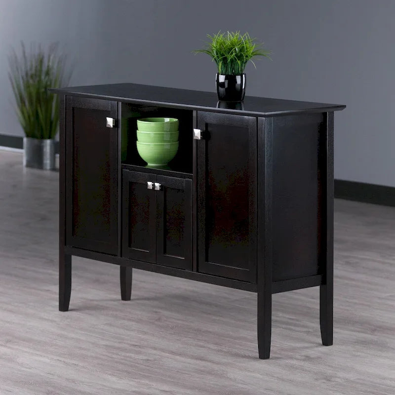 Buffet Cabinet, Coffee - 46W x 15.75D x 33.6H