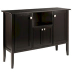 Buffet Cabinet, Coffee - 46W x 15.75D x 33.6H