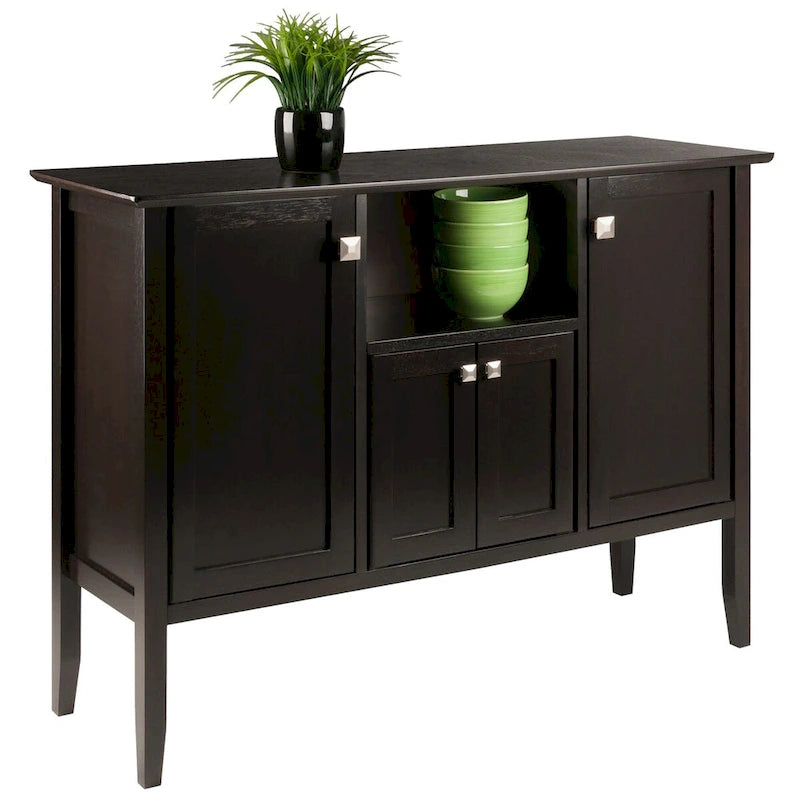 Buffet Cabinet, Coffee - 46W x 15.75D x 33.6H
