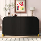 59.8W 4-door Cabinet with Adjustable Shelves