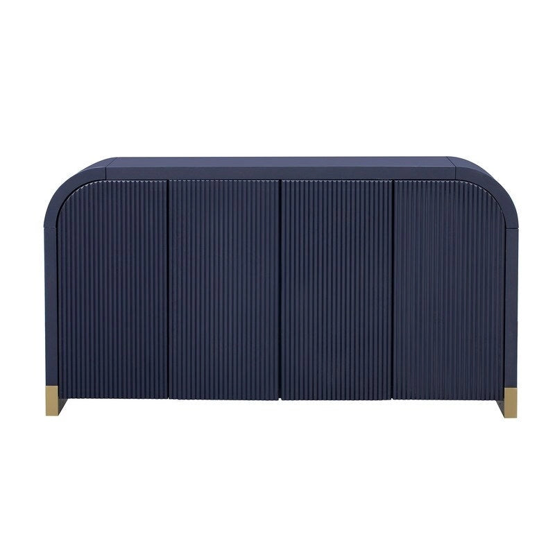59.8W 4-door Cabinet with Adjustable Shelves