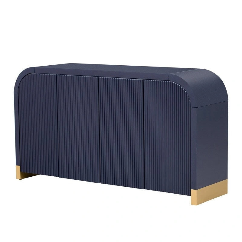 59.8W 4-door Cabinet with Adjustable Shelves
