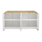 59.8W 4-door Cabinet with Adjustable Shelves