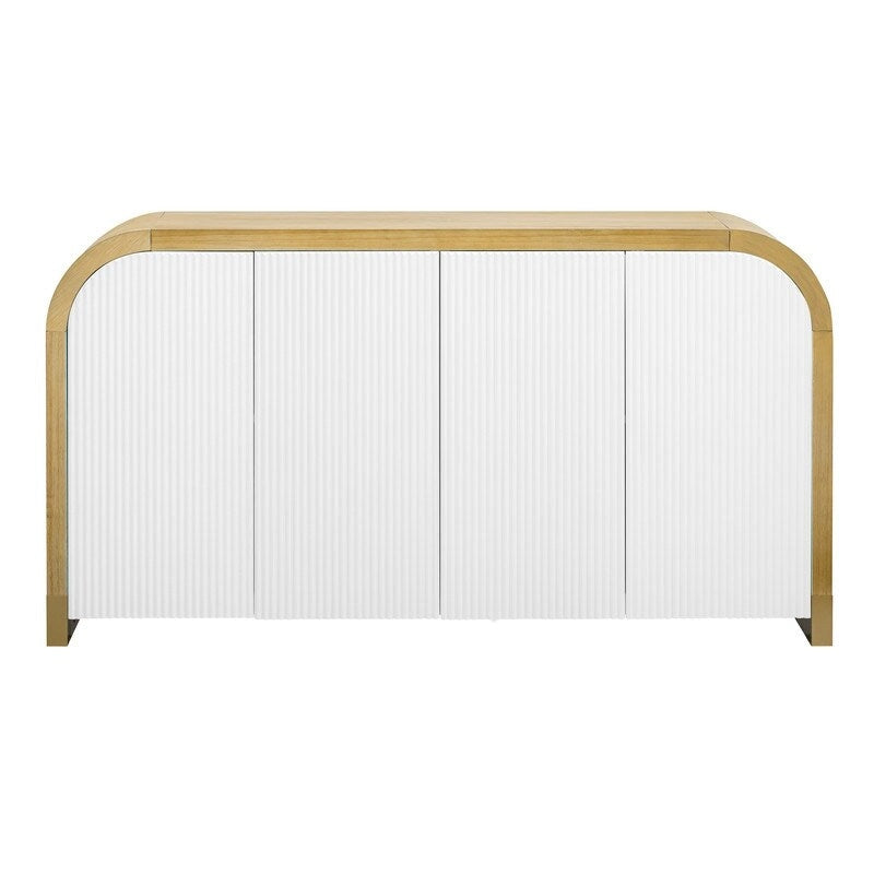 59.8W 4-door Cabinet with Adjustable Shelves
