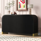 59.8W 4-door Cabinet with Adjustable Shelves