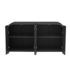59.8W 4-door Cabinet with Adjustable Shelves