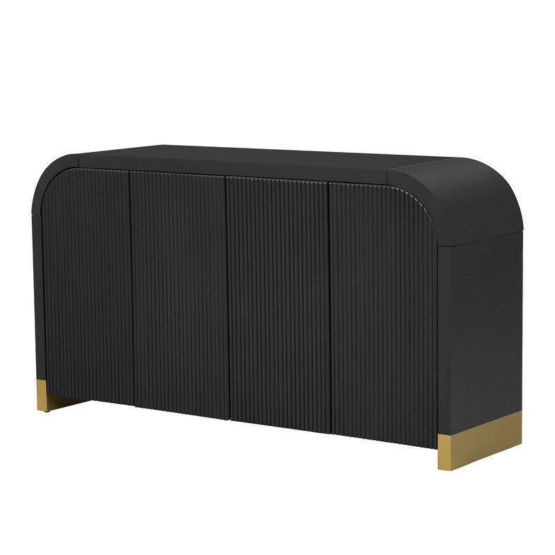59.8W 4-door Cabinet with Adjustable Shelves