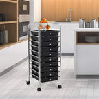 10-Drawer Organizer Cart - 15D x 13W x 34H