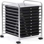 10-Drawer Organizer Cart - 15D x 13W x 34H