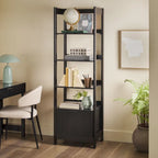 22 Narrow Bookshelf with Drawer