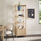 22 Narrow Bookshelf with Drawer