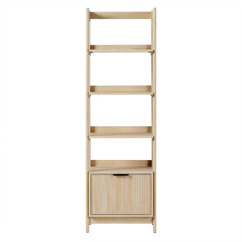 22 Narrow Bookshelf with Drawer