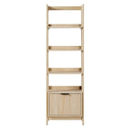 22 Narrow Bookshelf with Drawer