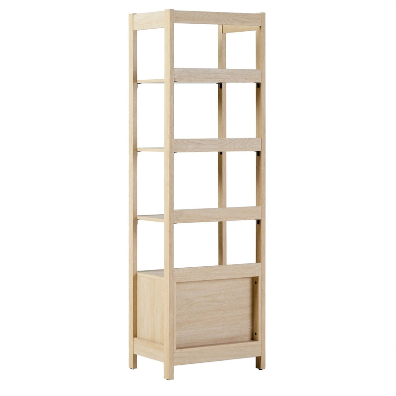 22 Narrow Bookshelf with Drawer