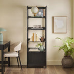 22 Narrow Bookshelf with Drawer