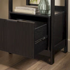 22 Narrow Bookshelf with Drawer