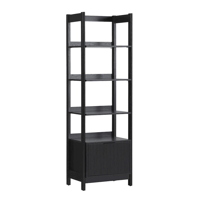 22 Narrow Bookshelf with Drawer