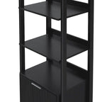 22 Narrow Bookshelf with Drawer
