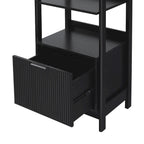 22 Narrow Bookshelf with Drawer