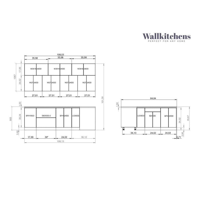 Collection White Matte Color Base Size 9Ft Wide - 108x85
