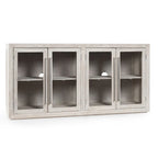 Four Door Sideboard in Whitewash