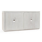Four Door Sideboard in Whitewash