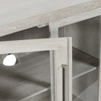 Four Door Sideboard in Whitewash