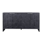 Accent Cabinet Farmhouse Style 4 Door Wooden Cabinet Sideboard Buffet Server Cabinet Storage Cabinet, for Living Room, Entryway