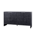 Accent Cabinet Farmhouse Style 4 Door Wooden Cabinet Sideboard Buffet Server Cabinet Storage Cabinet, for Living Room, Entryway