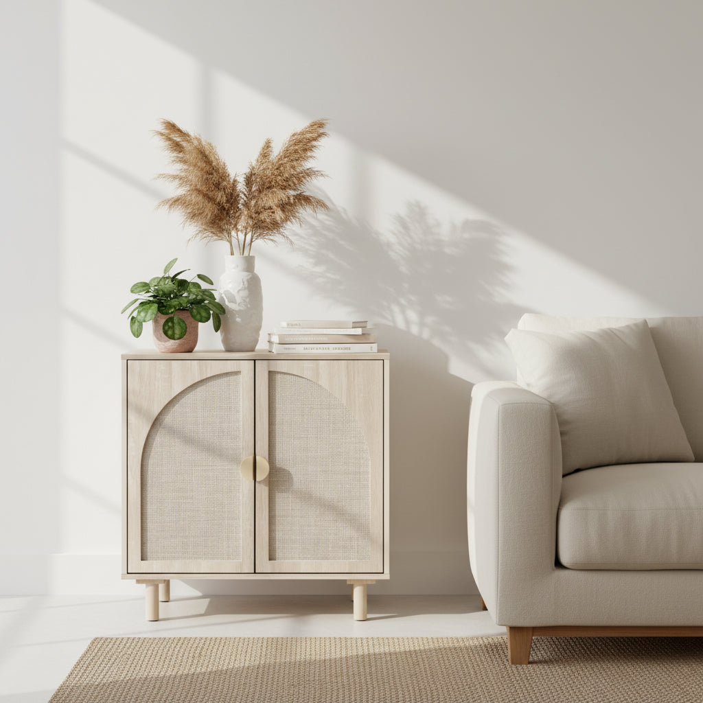 2 Door Cabinet, Suitable for Bedroom, Living Room, Study