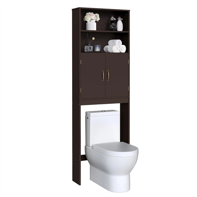 Over the Toilet Storage Cabinet - 8D x 25W x 77H