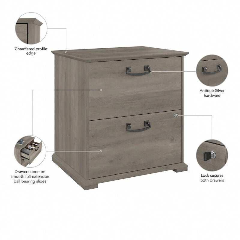 Two-Drawer Accent Cabinet