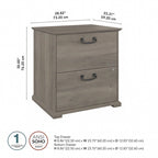 Two-Drawer Accent Cabinet
