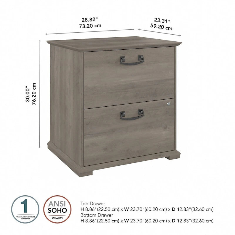 Two-Drawer Accent Cabinet