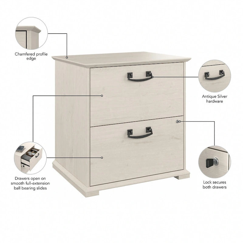 Two-Drawer Accent Cabinet
